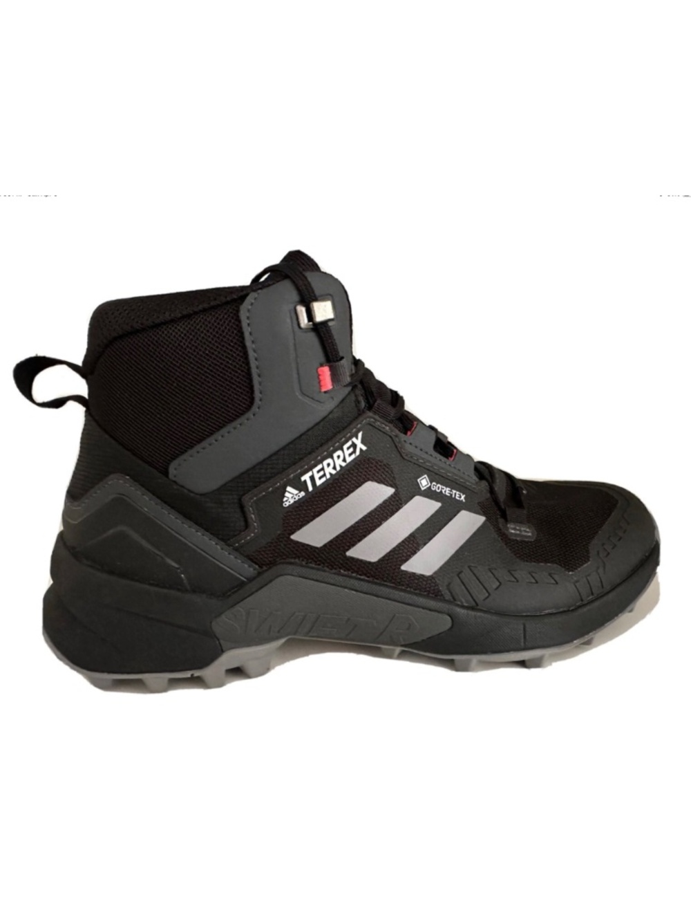 Adidas Terrex Swift R3 Mid GORE-TEX GTX Hiking Black Grey Boot FW2762 Men US 9